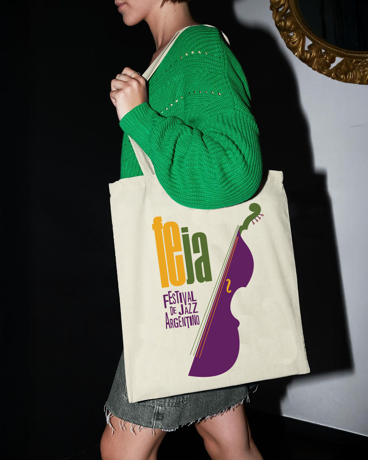 Tote bag con la identidad FEJA